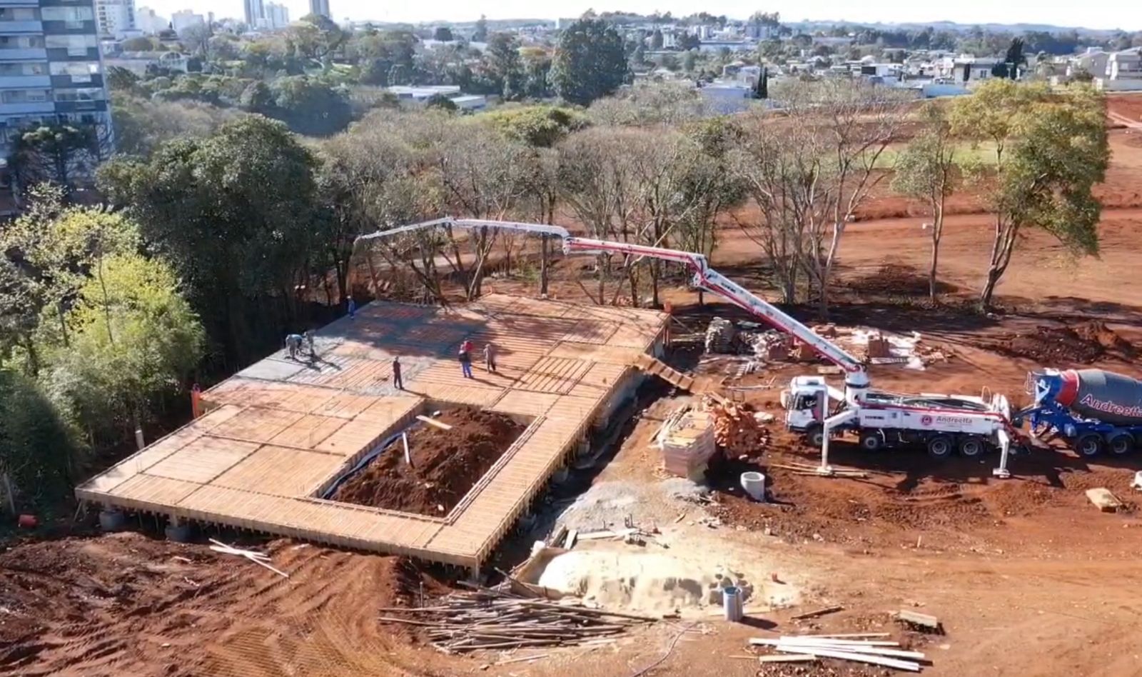 Execução da obra